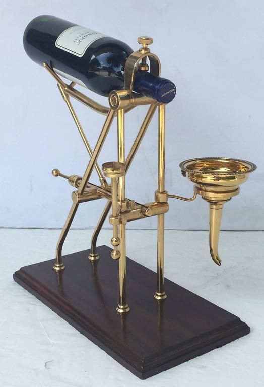 English Vintage Port Wine Decanting Cradle at 1stDibs antique wine