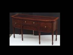 English Sideboard of Inlaid Mahogany from the Georgian Era