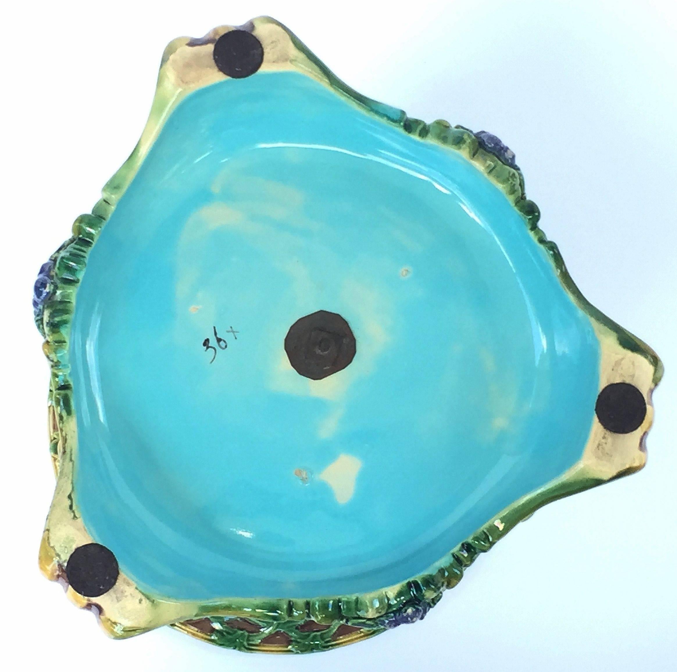 English Majolica Centerpiece by Minton, circa 1877 4