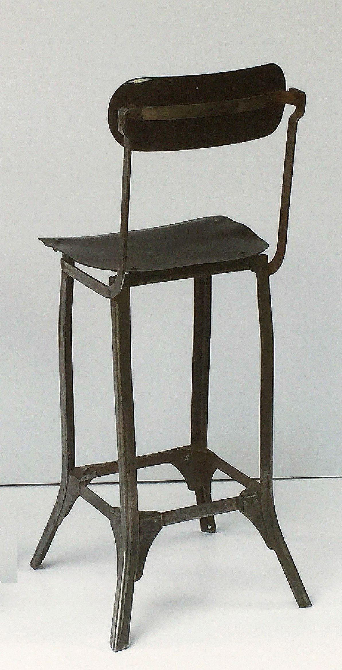 English Silversmith's Chair from Sheffield, circa 1920  For Sale 7