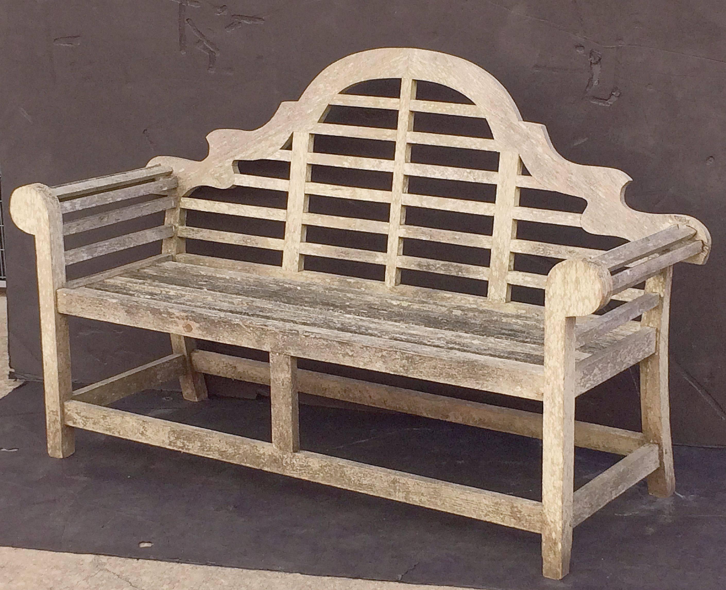lutyen garden bench