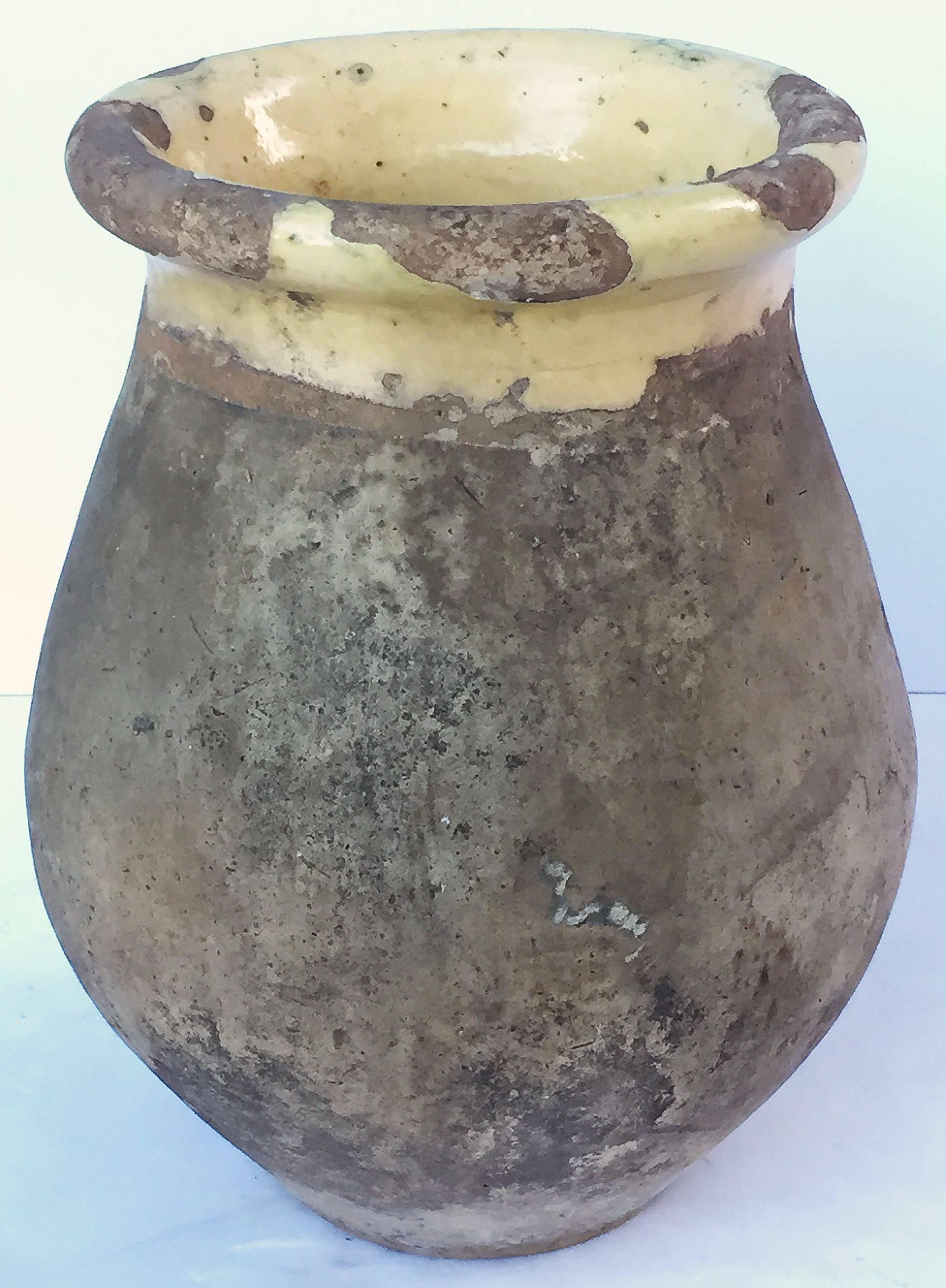 Biot Garden Urn or Oil Jar from France In Excellent Condition In Austin, TX