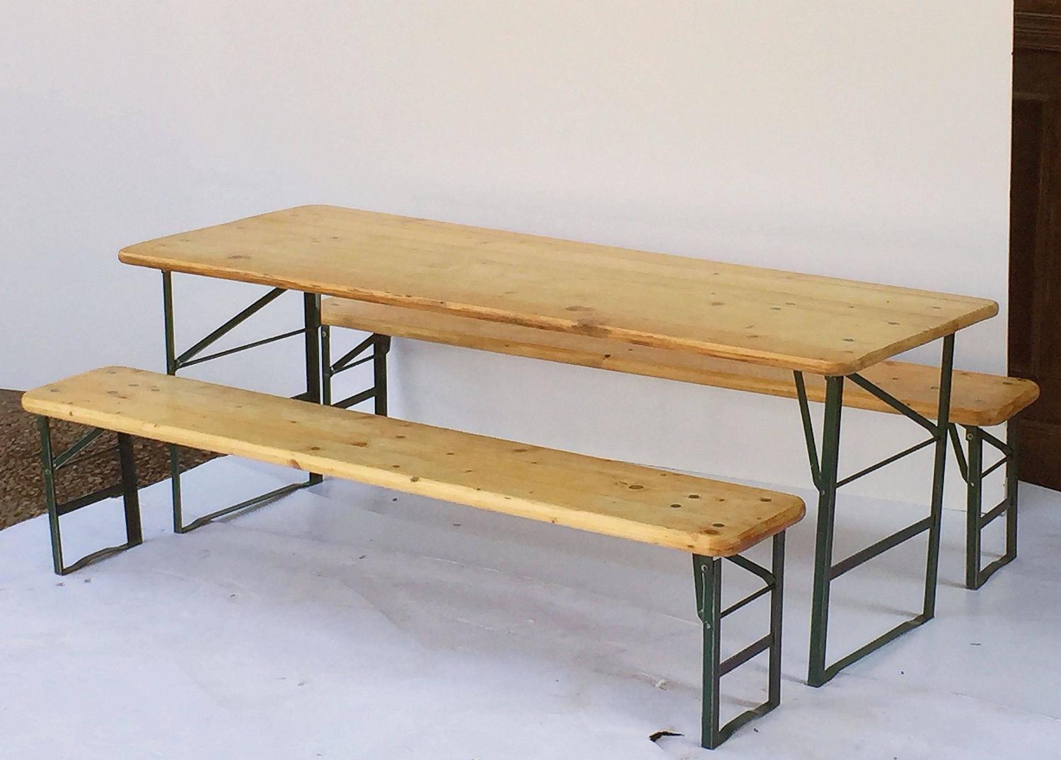 Bavarian Children S Table And Bench Set Including Two Bavarian Children S Table And Bench Set Including Two Benches At 1stdibs