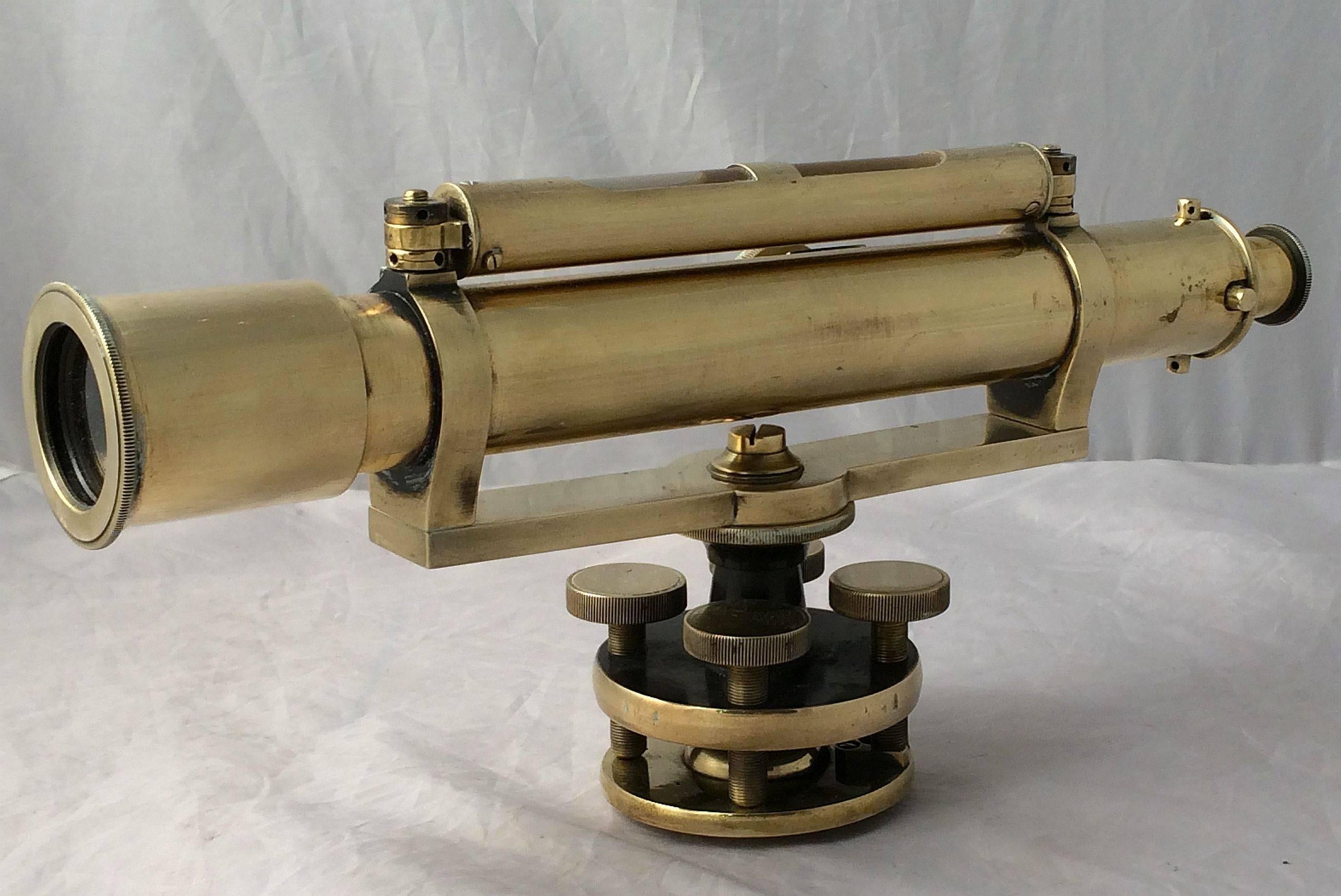 brass theodolite