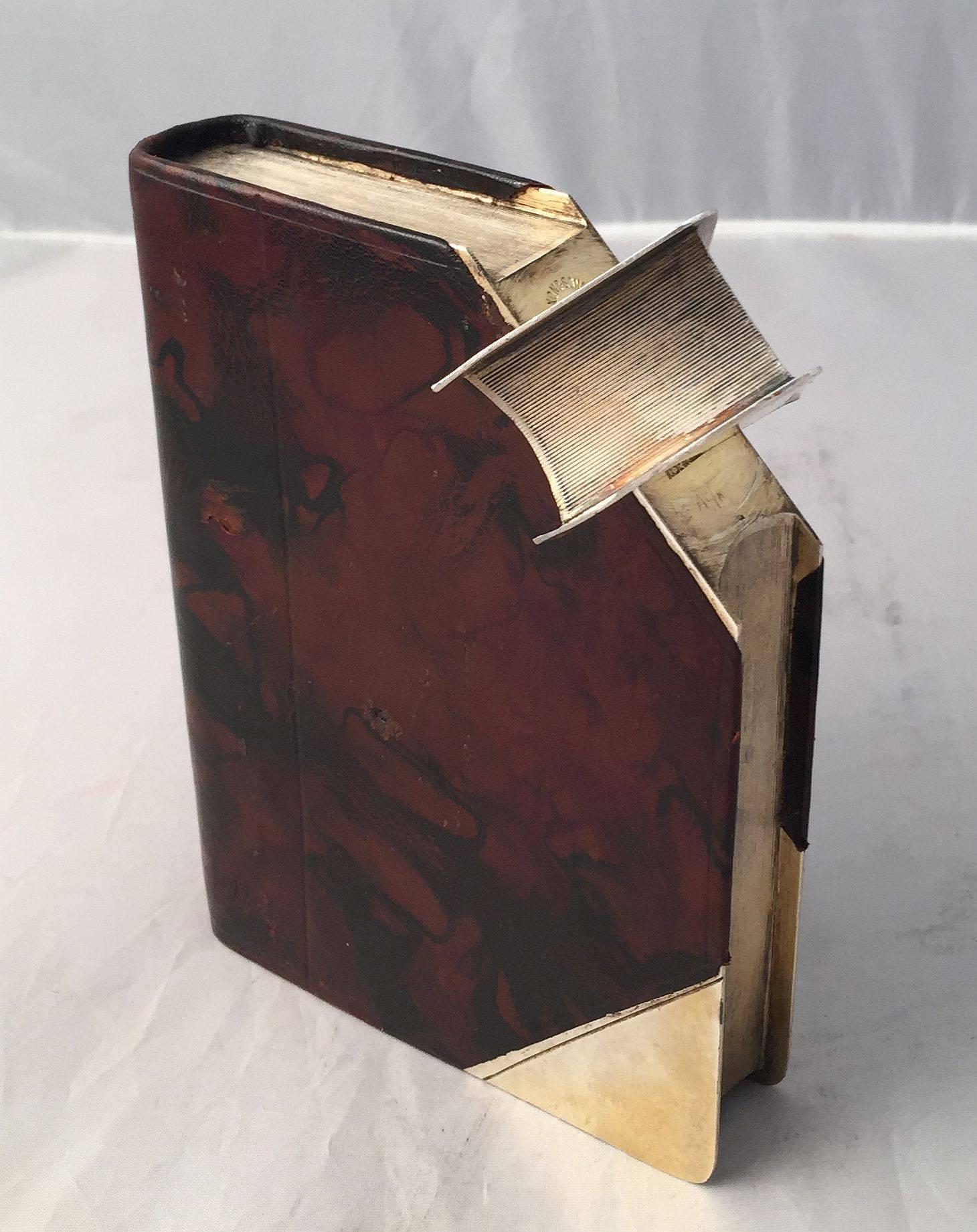 book shaped flask