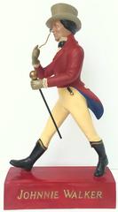 Gran figura publicitaria vintage de whisky escocés Johnnie Walker