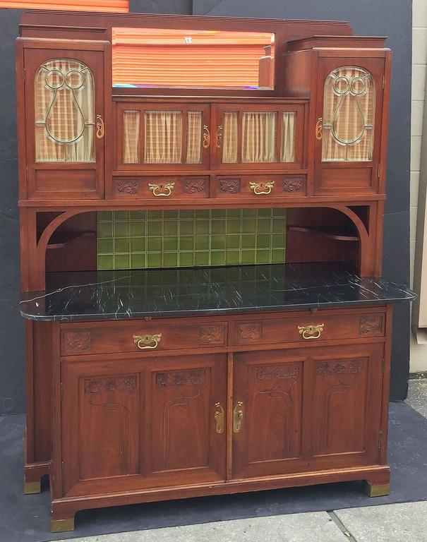 French Art Nouveau Bar or Cupboard at 1stDibs
