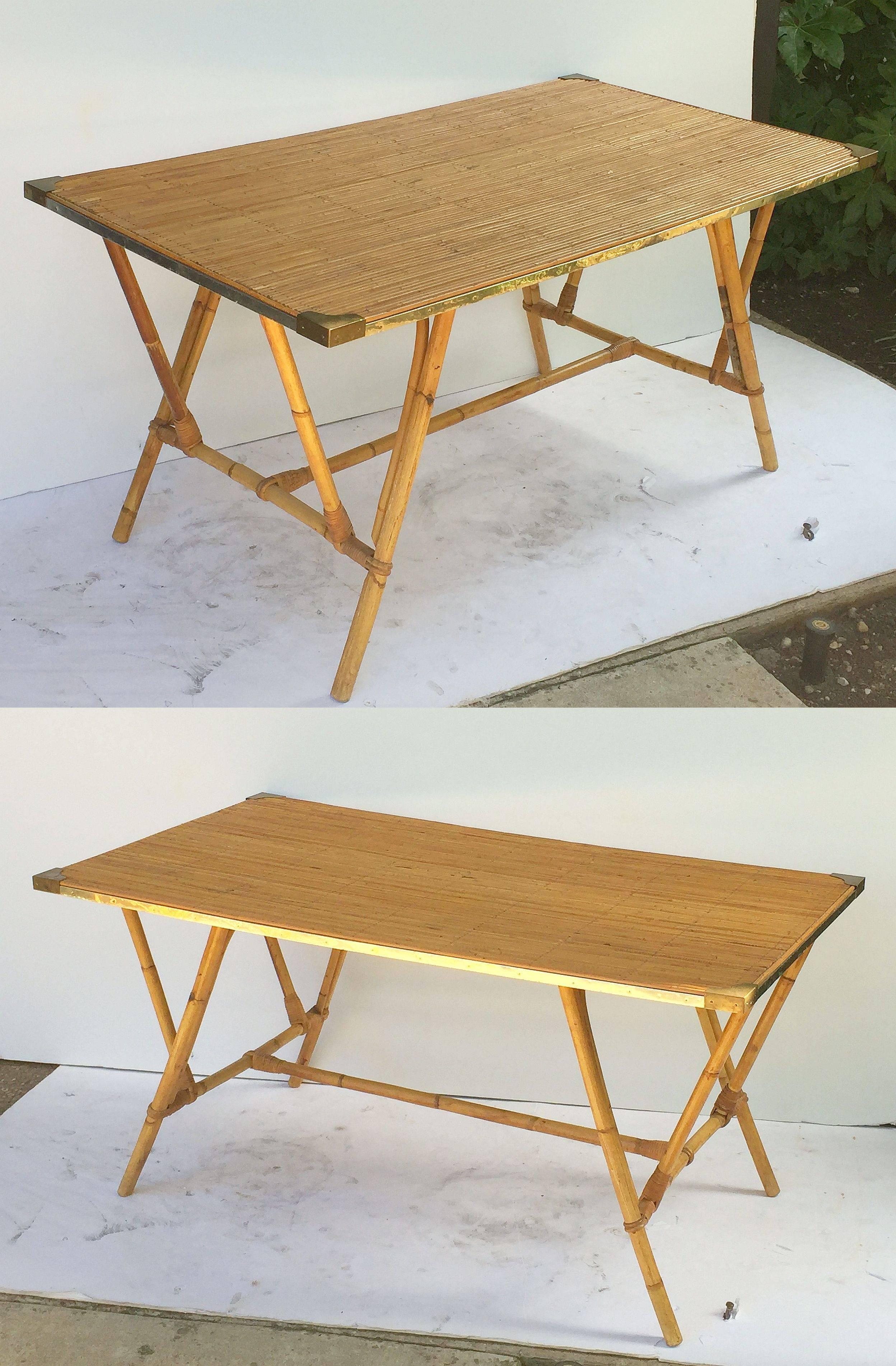 bamboo table and chair set