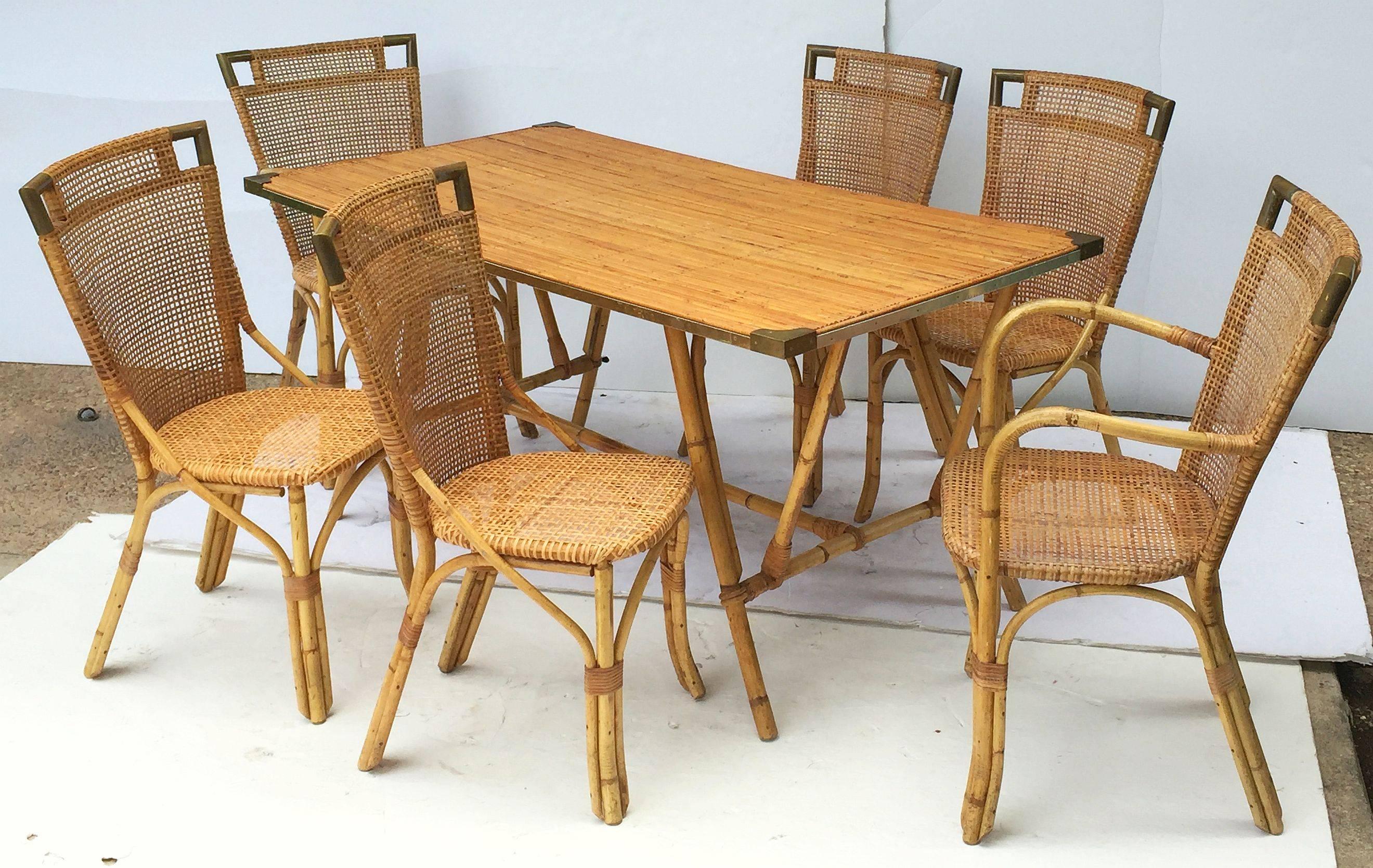 bamboo tables and chairs