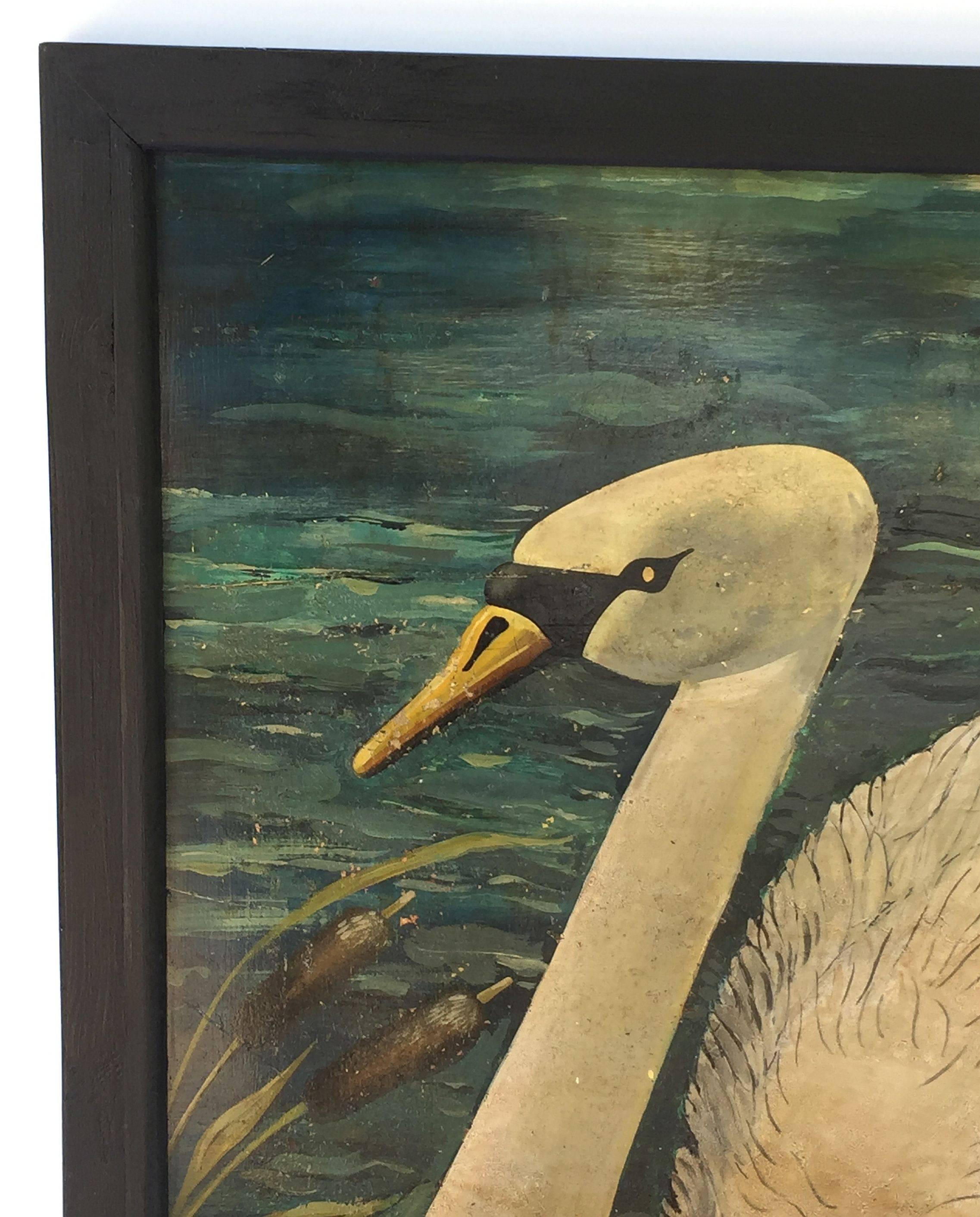 the swan pub sign