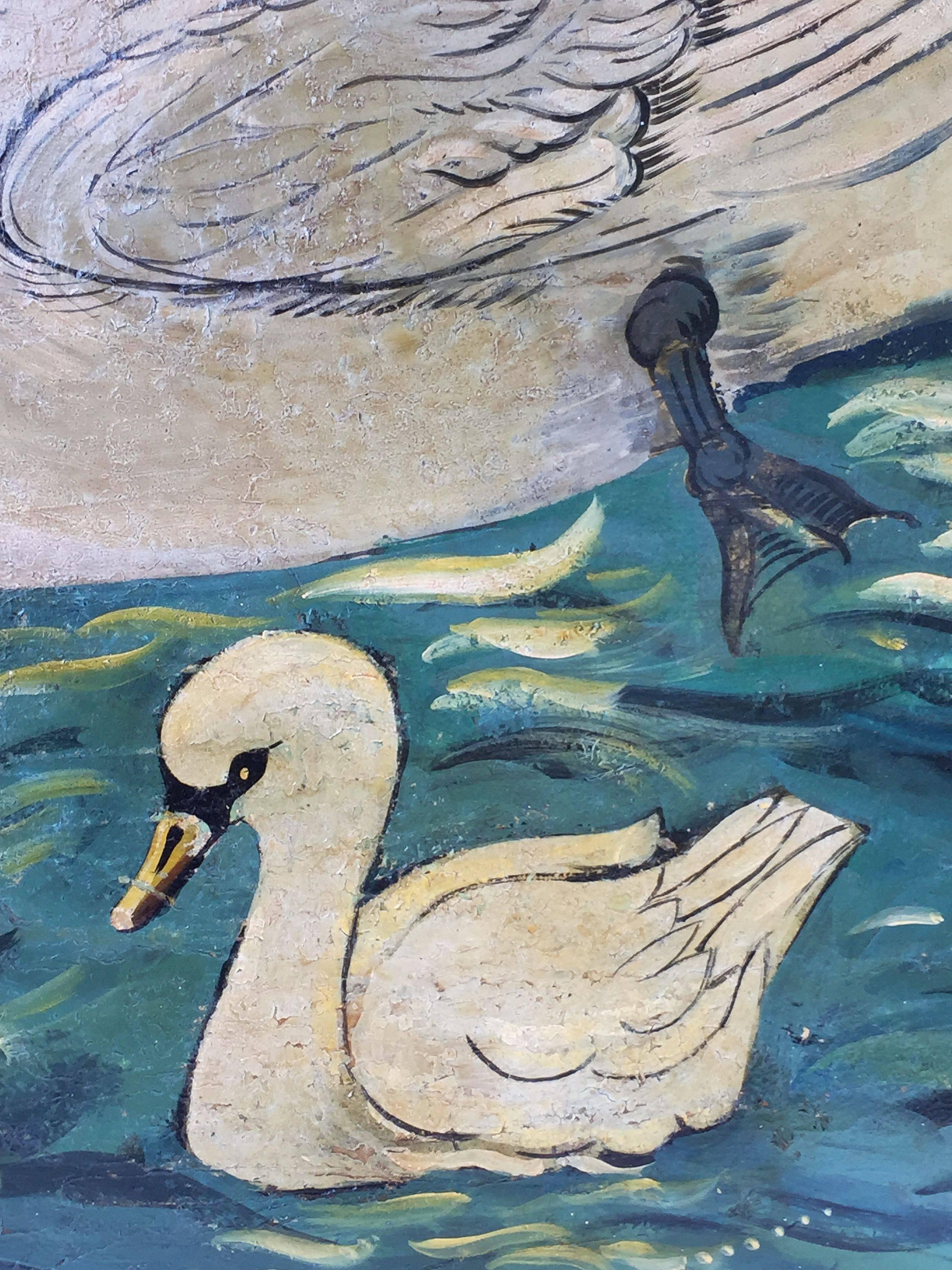English Pub Sign, Swan Inn 1