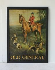 English Pub Sign, "Old General"