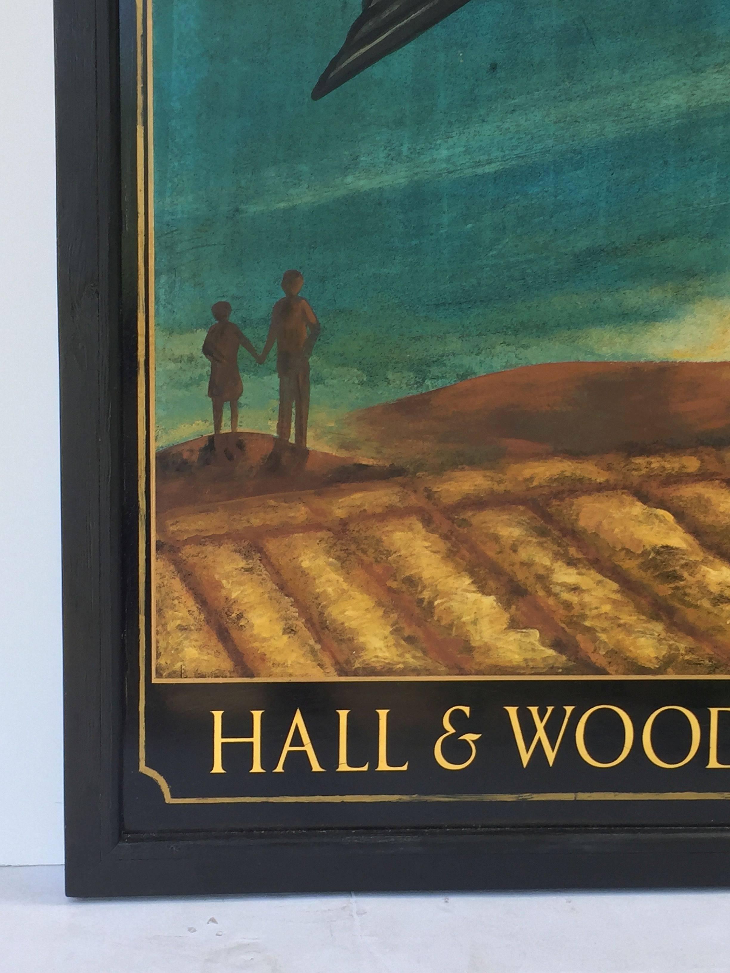 20th Century English Pub Sign, Hall & Woodhouse 'Swallow'