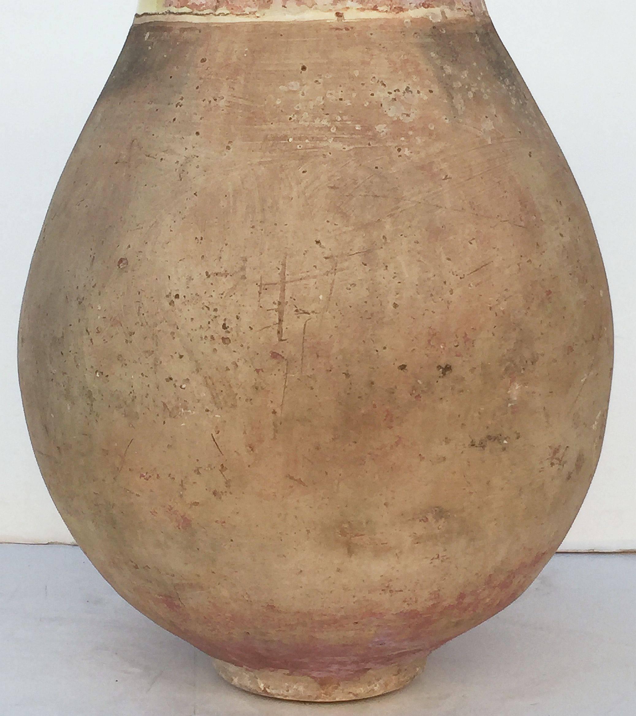 Large Biot Garden Urn or Oil Jar from France 2