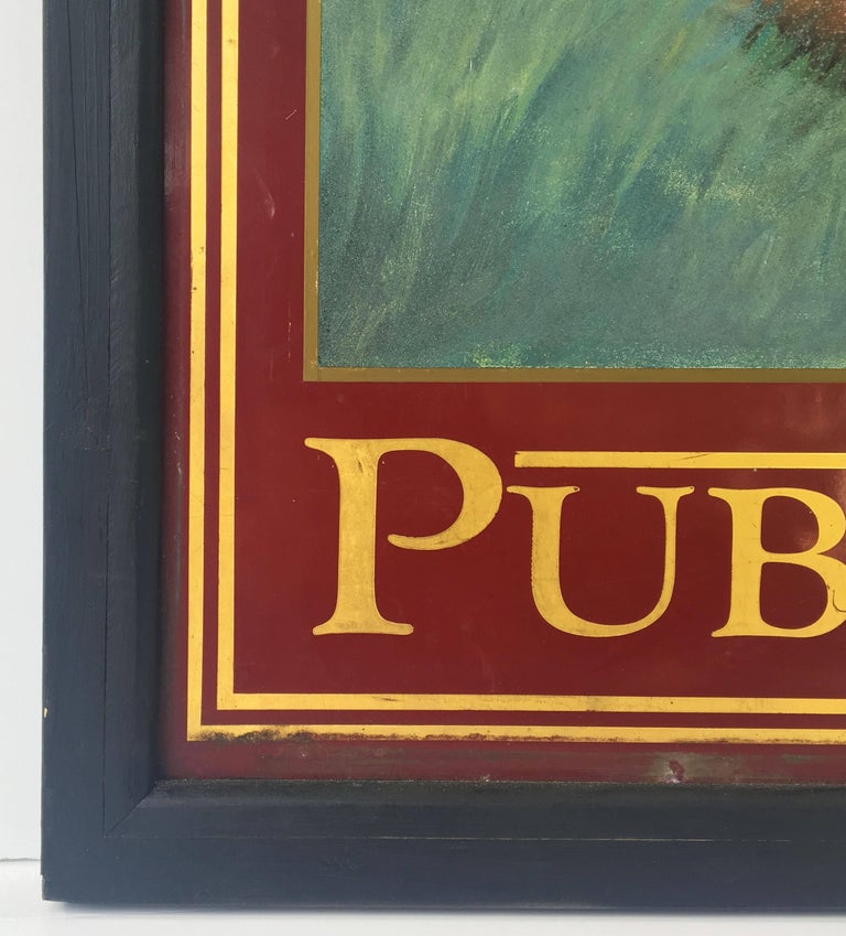 English Pub Sign, Fox Inn, Pubmaster at 1stDibs