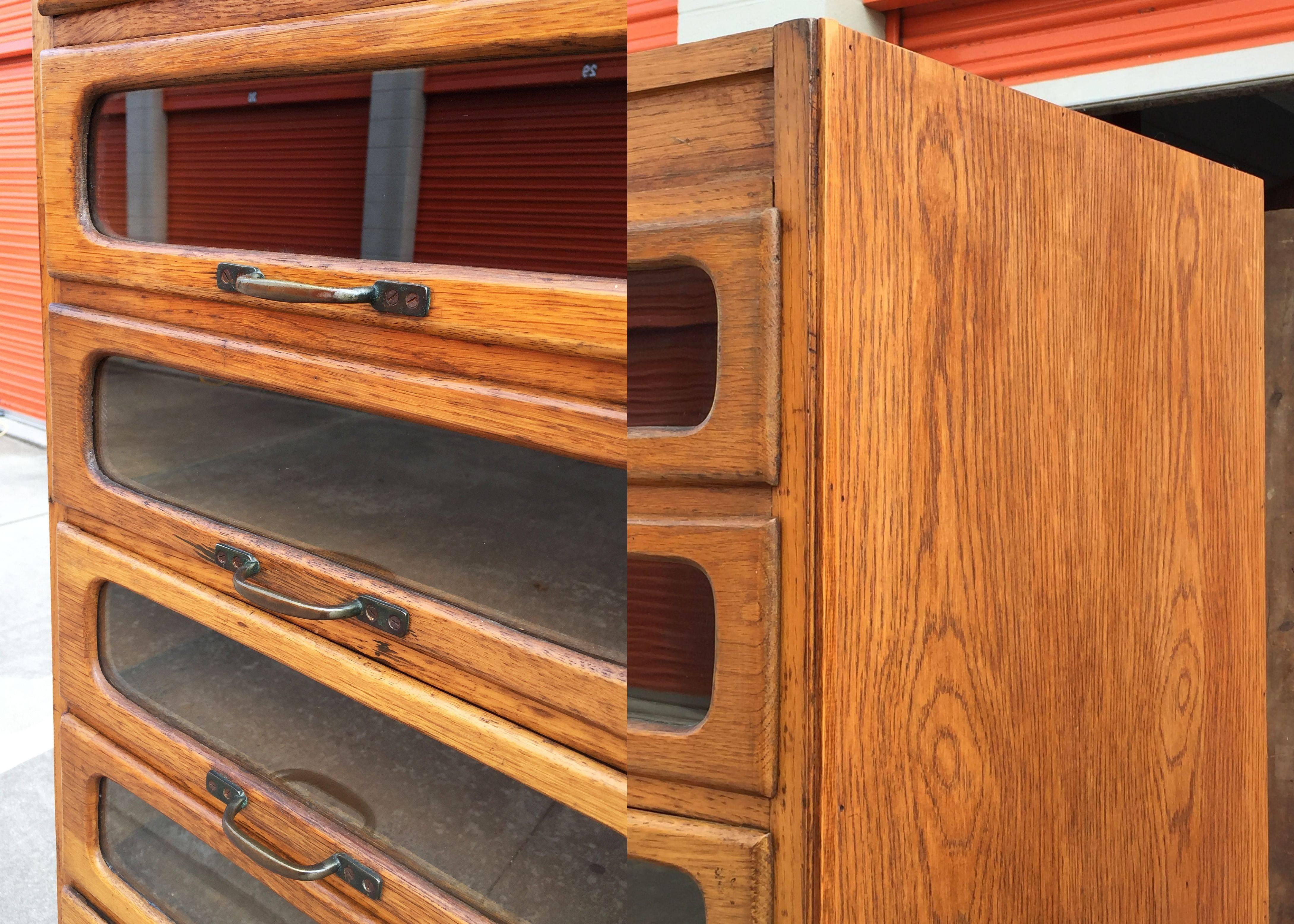 Pair of English Haberdashery Cabinets 3