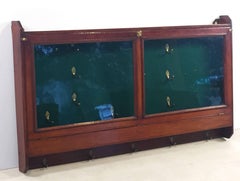 English Hanging Gun Case or Cabinet