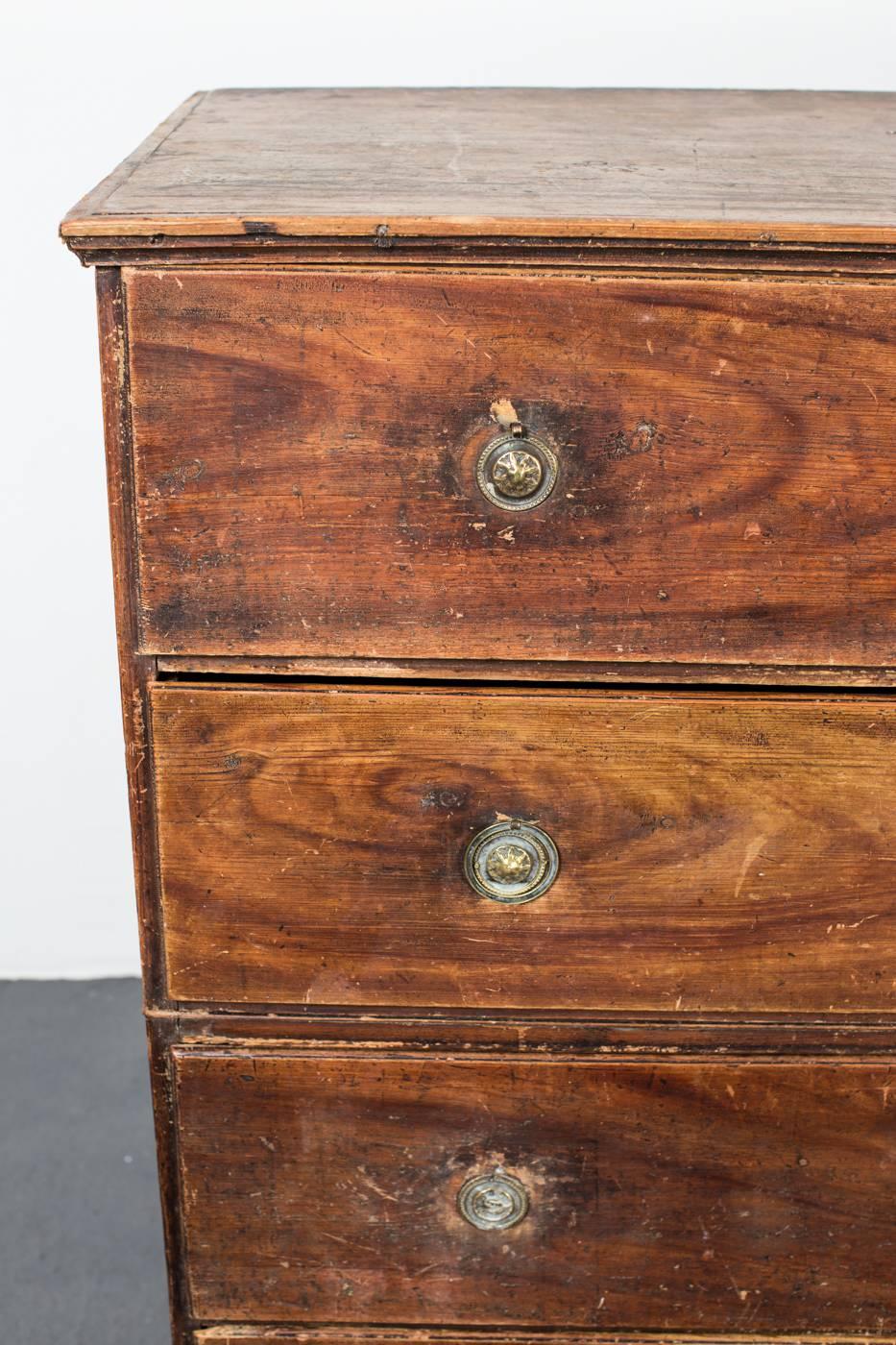 18th Century and Earlier Chest of Drawers Gustavian 18th Century Original Paint, Sweden