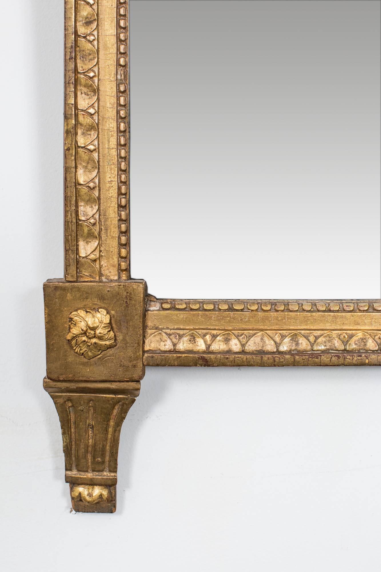 Mirror Giltwood 18th Century France (Neoklassisch)