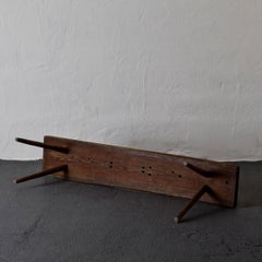 Bench Swedish Rustic Primitive 19th Century, Sweden