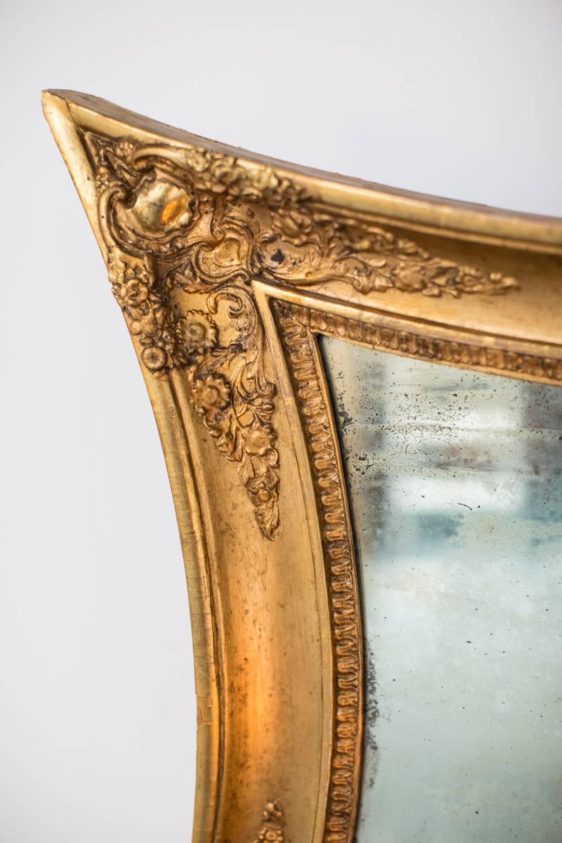 Later Empire Mirrored Wall Sconce In Good Condition In New York, NY