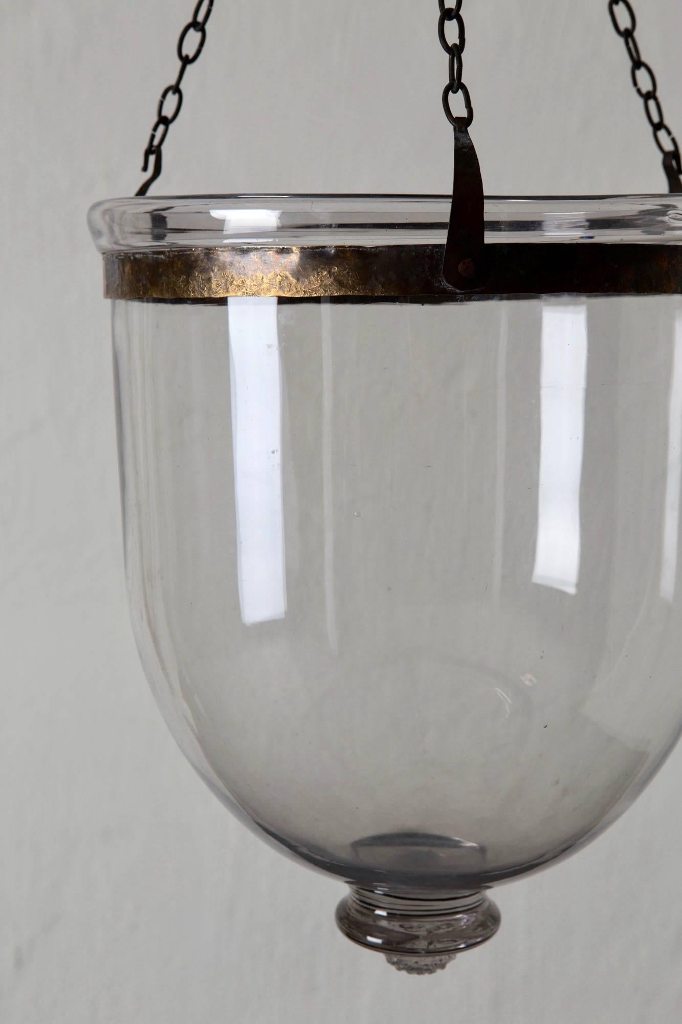 Lantern English Glass 19th Century Metal England 1