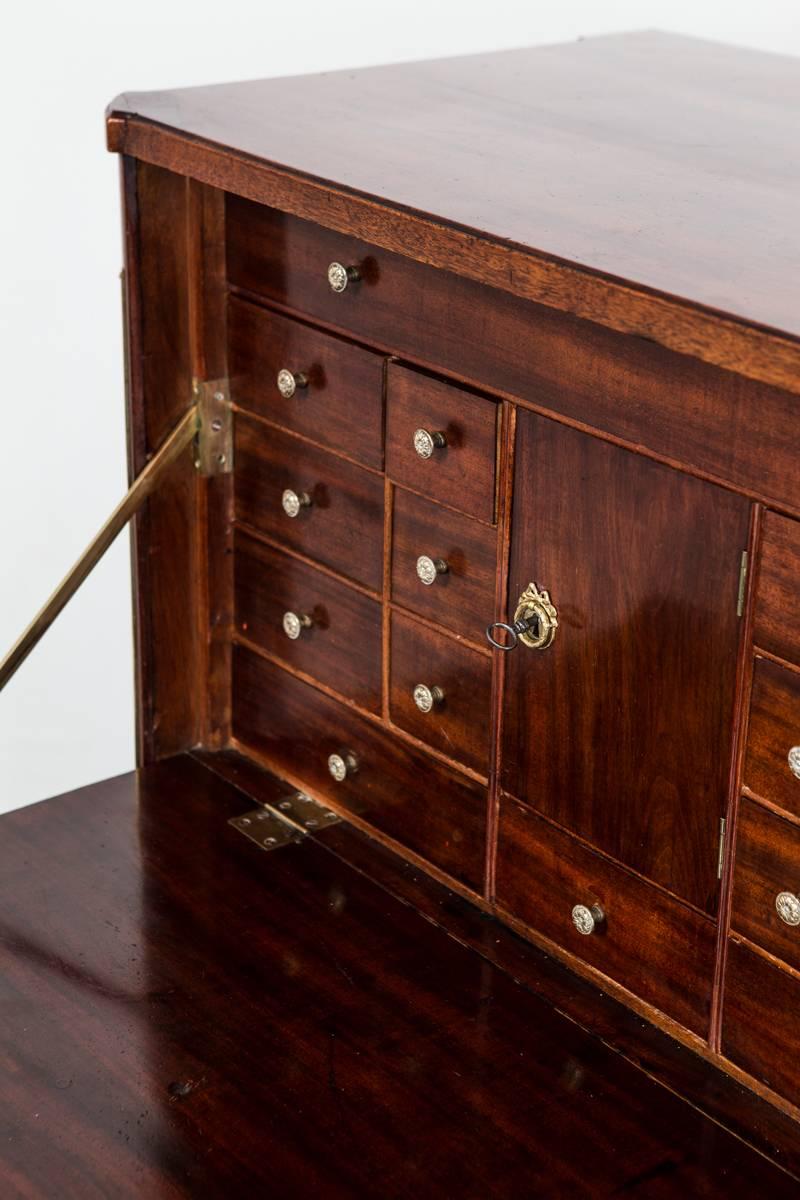 Secretary Swedish Gustavian Mahogany, Sweden In Good Condition In New York, NY