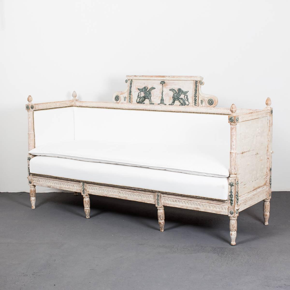 Sofa Neoclassical Sweden For Sale at 1stdibs