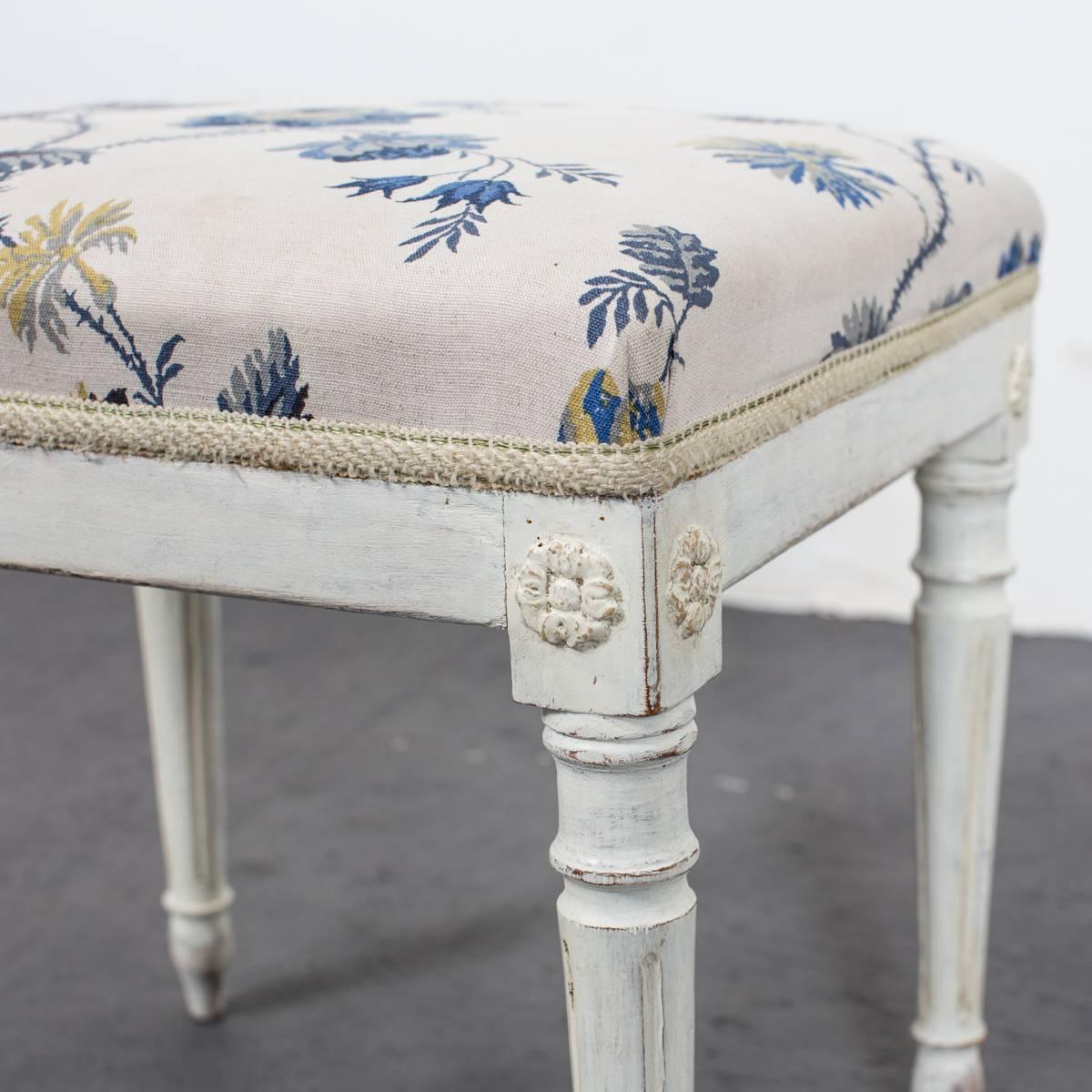 A Pair of Swedish Gustavian Stools In Good Condition In New York, NY