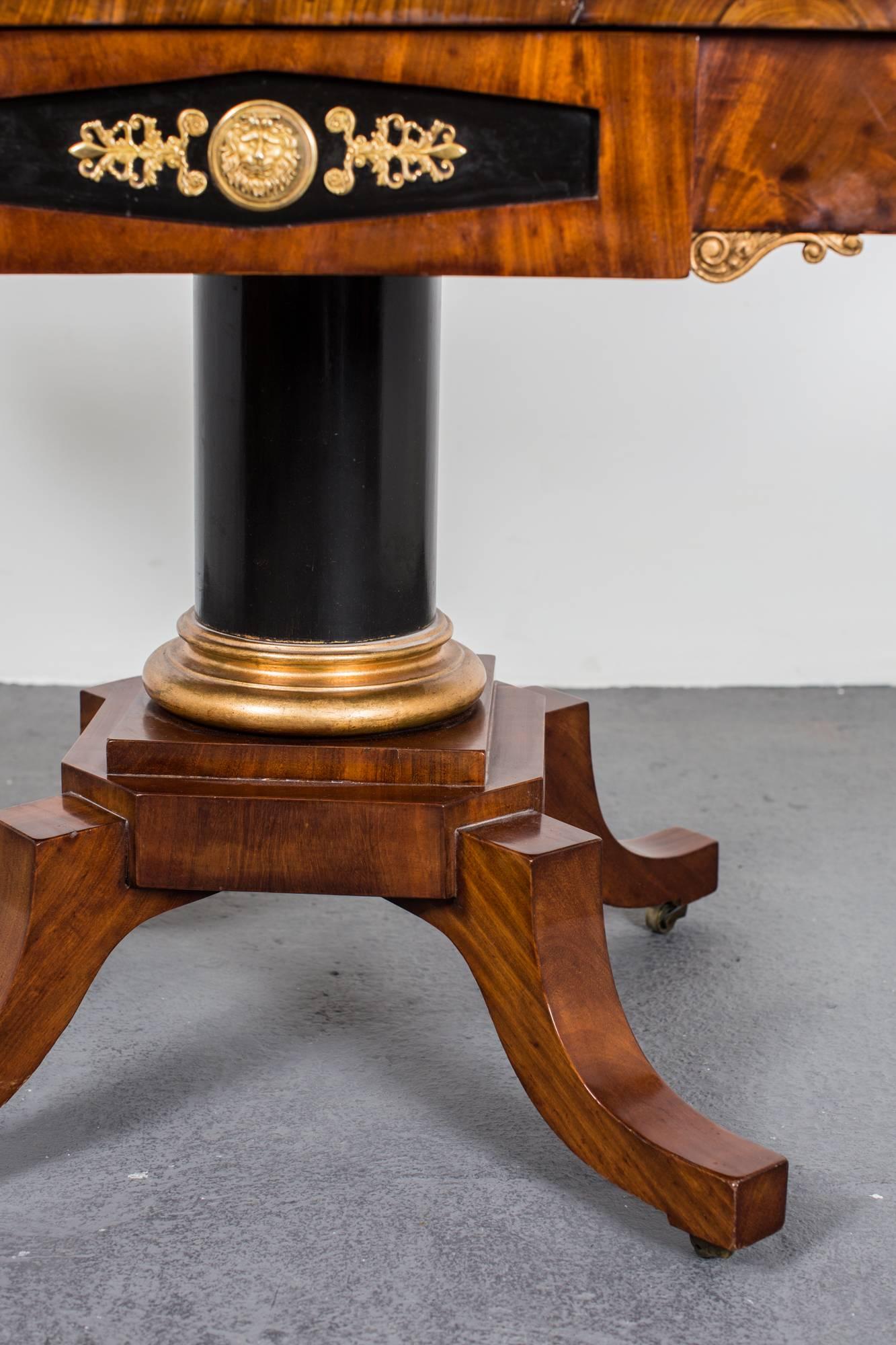 Side Table Empire/Neoclassical Stockholm, Sweden In Good Condition In New York, NY