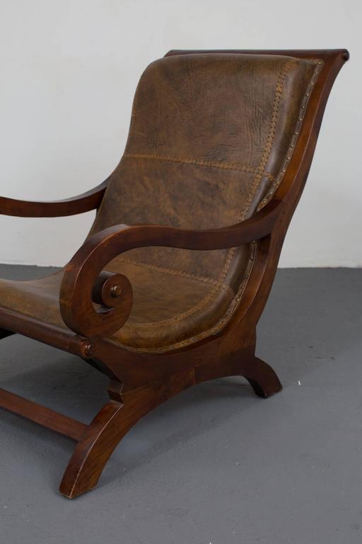 Chair with Foot Stool Swedish 20th Century Sweden For Sale at 1stDibs swedish chair and footstool