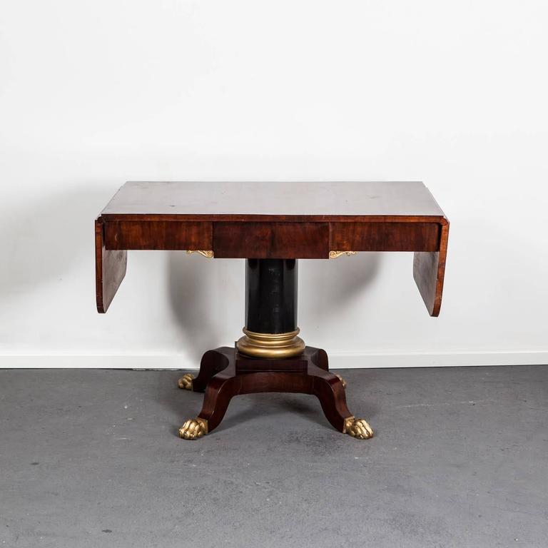 Exquisite Swedish Neoclassical Table signed SEST 1