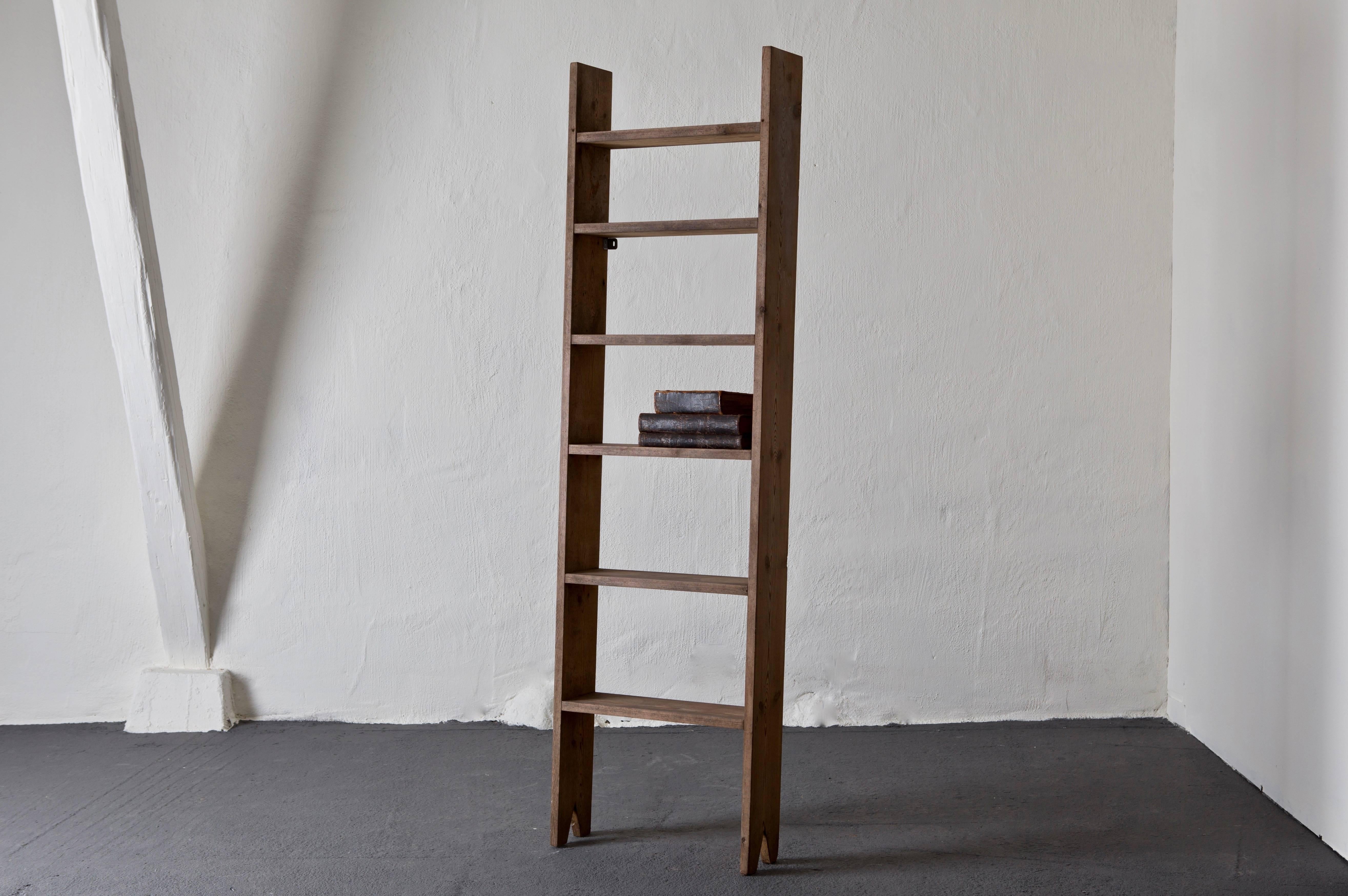Swedish Bookcase Ladder, 19th Century, Sweden 1
