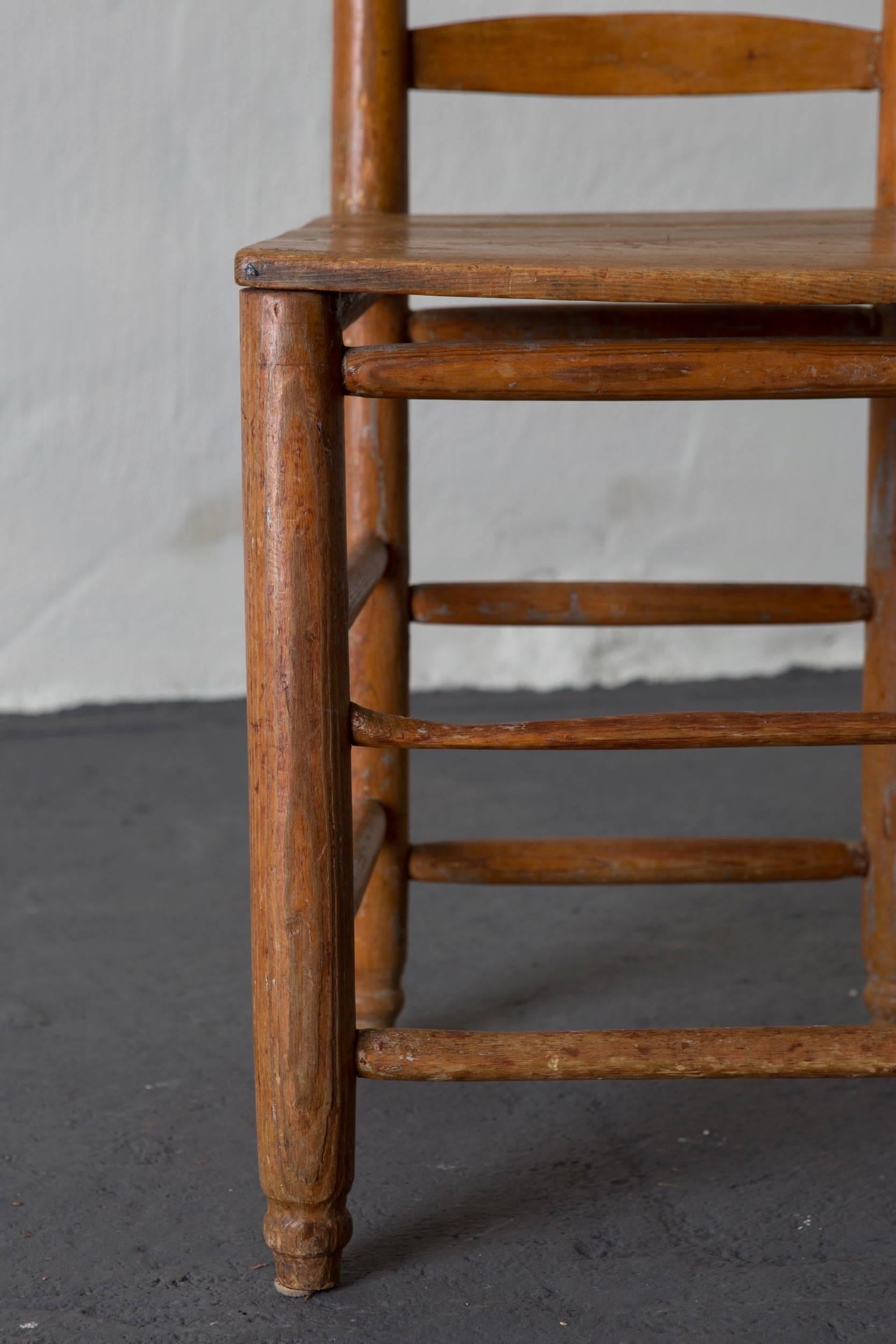 A Swedish side chair made during the early 19th century in Sweden. Original finish.

 