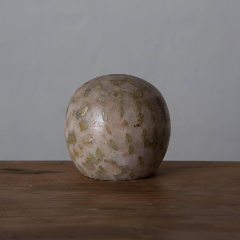 Stone and Marble Paperweights Five Pieces For Sale at 1stdibs