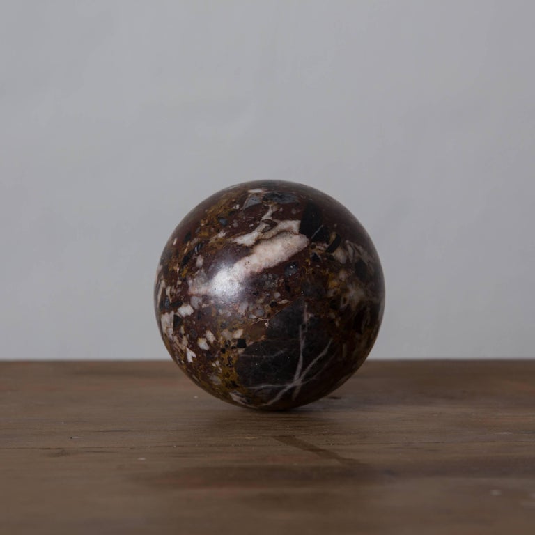 Stone and Marble Paperweights Five Pieces For Sale at 1stdibs