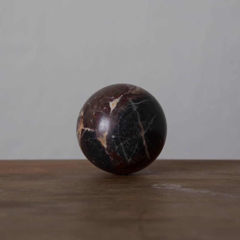 Stone and Marble Paperweights Five Pieces For Sale at 1stdibs