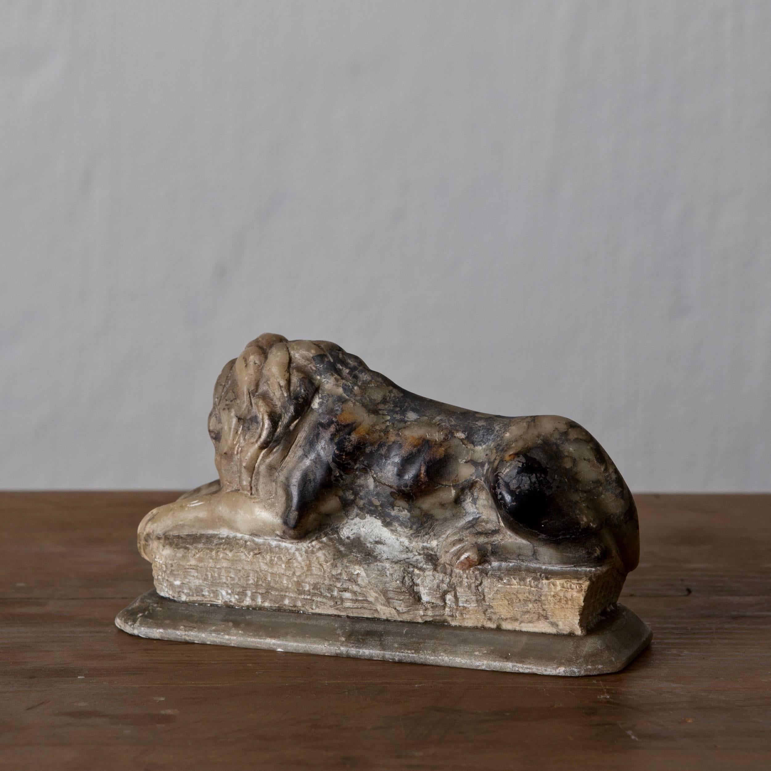 lion paperweight