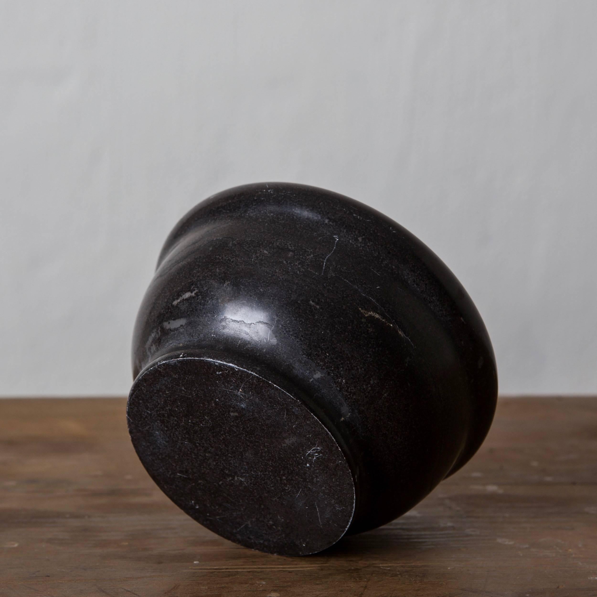 Primitive Mortal Black Marble, 20th Century, France For Sale