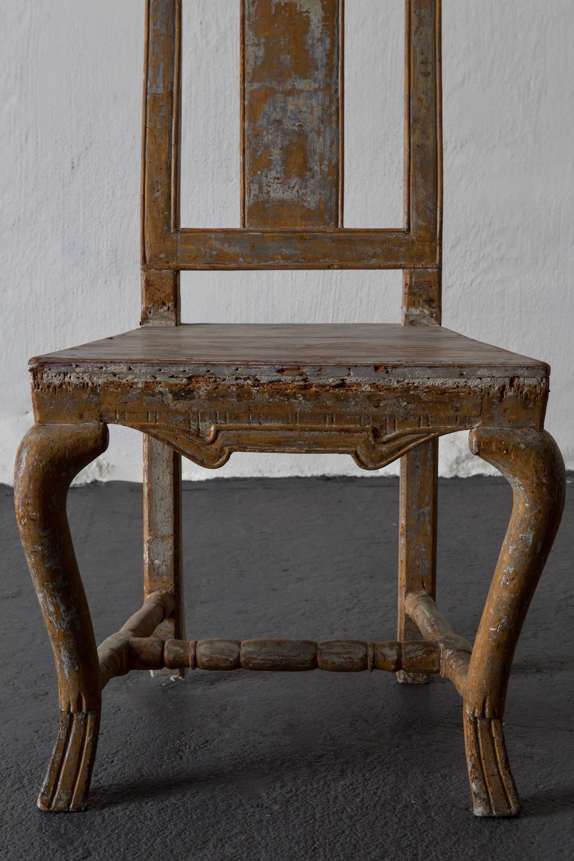 Chairs Side Chairs Swedish Baroque, 18th Century, Sweden 3