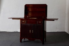 Chest Vanity Europe 19th Century Mahogany Brass The Netherlands