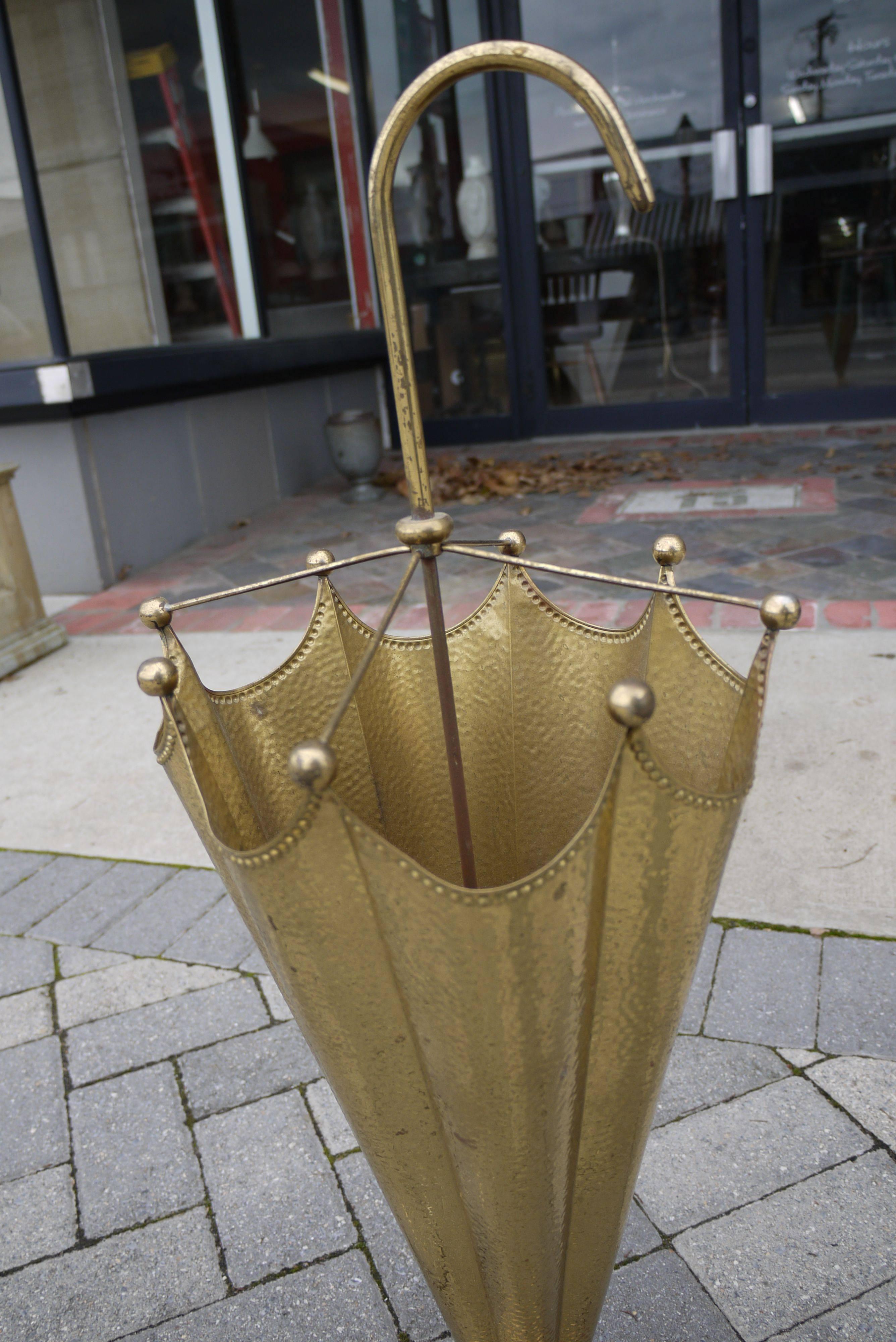 brass umbrella stand