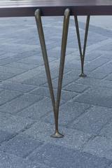 Early "Suspended Beam" Bench or Coffee Table by Hugh Acton