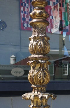 18th Century Spanish Pricket Floor Lamp