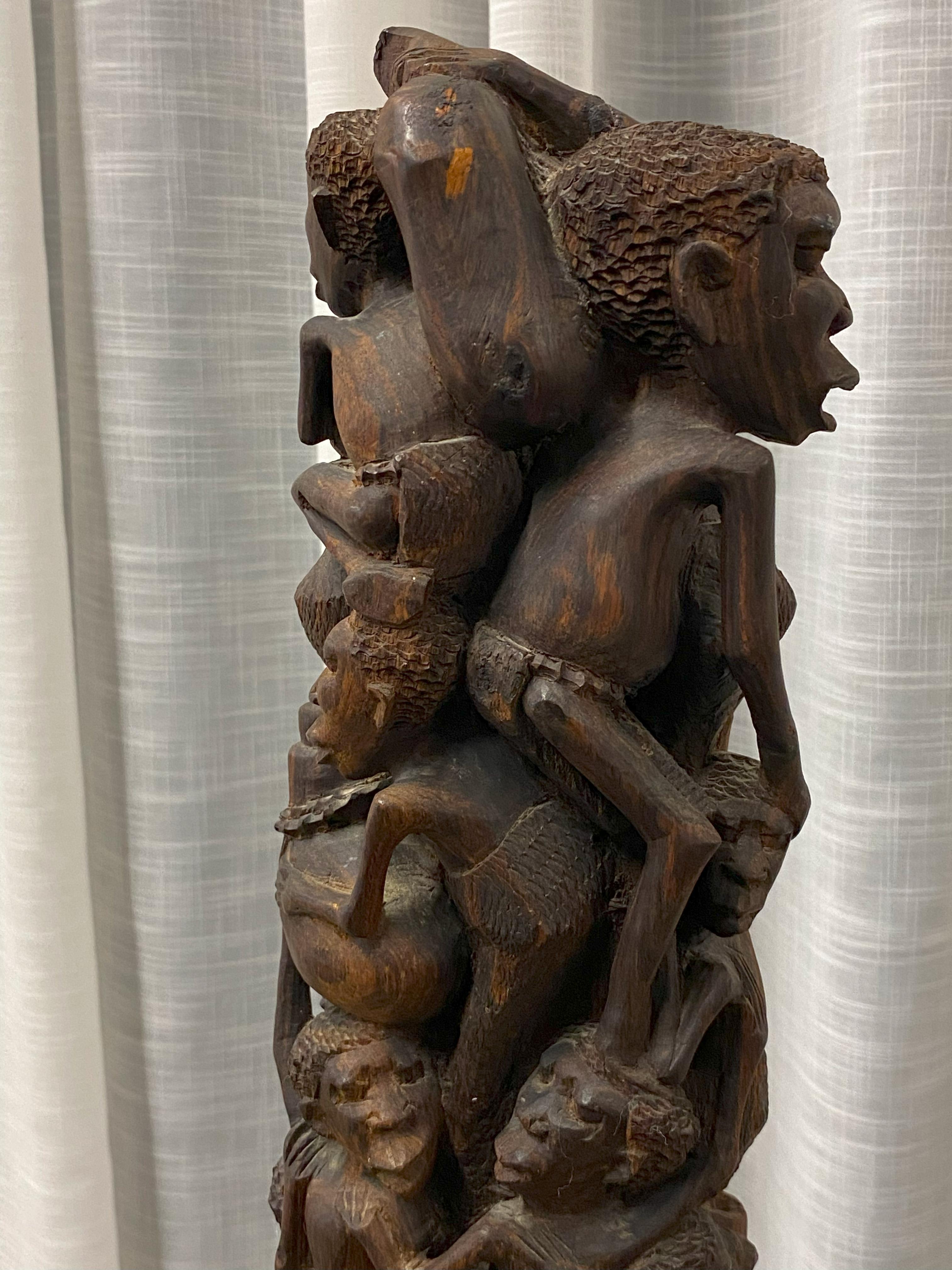 Tanzanian African Carved Wood 