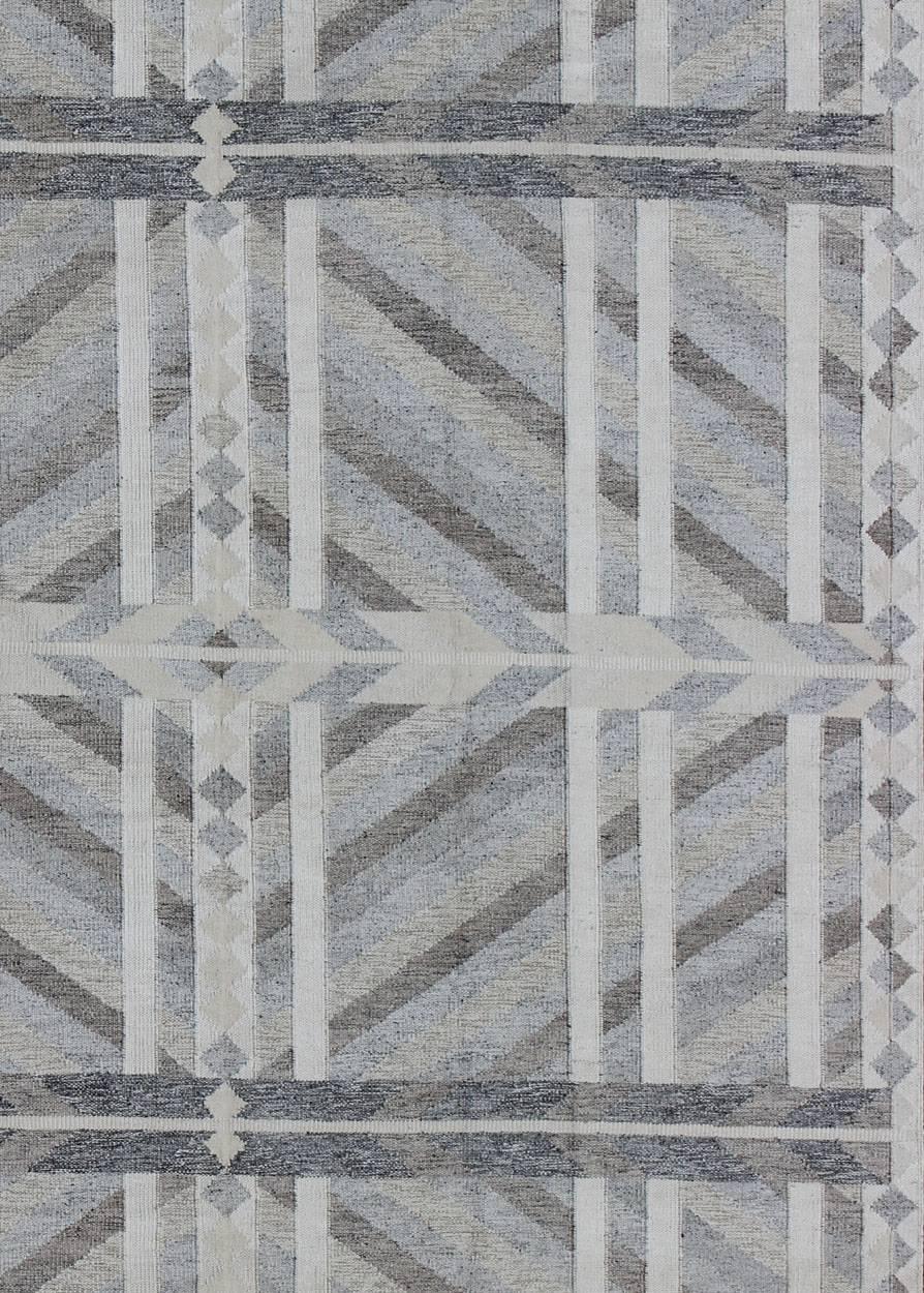 large geometric rug