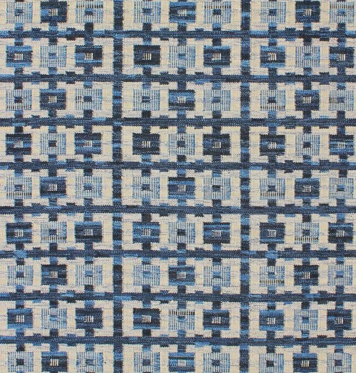 Modern Scandinavian/Swedish Geometric Design Rug at 1stDibs - Swedish Textile Inspired Rug