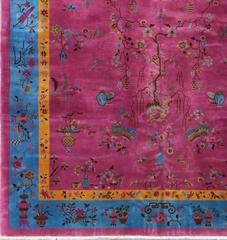 Grandioso tappeto cinese Art Deco