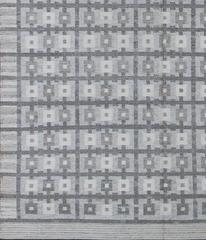 Large Modern Scandinavian/Swedish Design Rug by Keivan Woven Arts 10'2 X 13'10