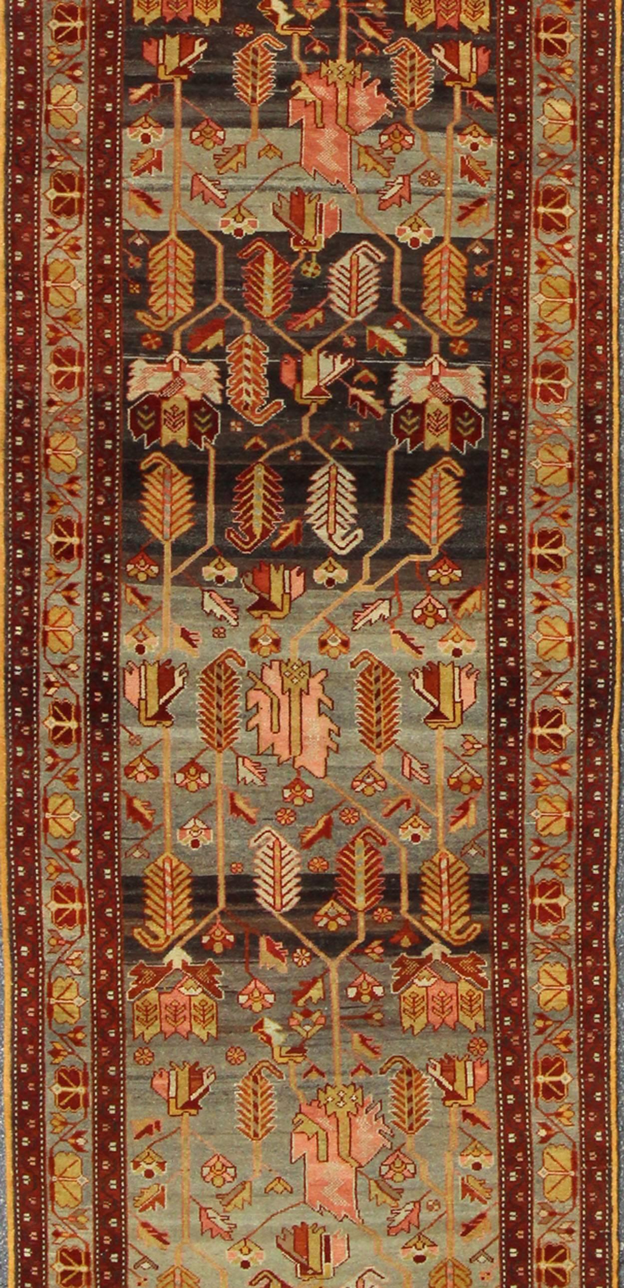 Hand-Knotted Long Persian Malayer Runner